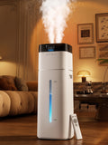 Upgraded Humidifier Cool Mist 16L/4.2Gal for Large Room & Whole House, Covers 2000 sq ft, Ultrasonic with 3 Mist Levels, Water Filter, Top Fill, Auto Humidity Control, Ideal for Bedroom Nursery Plant