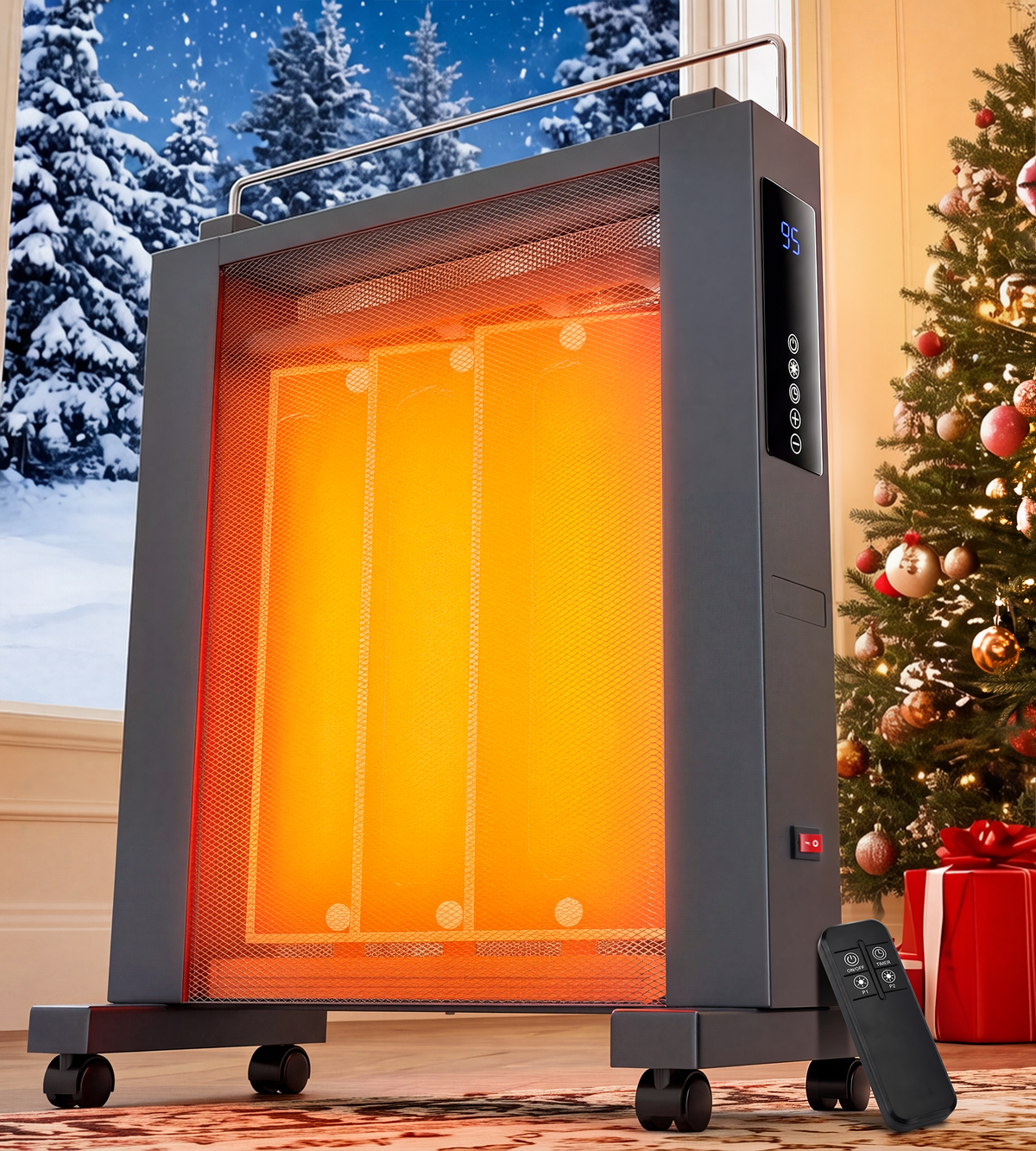 Convection Panel Heater, Space Heater for Indoor Use Large Room