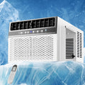 KEGIAN U-Shaped Window Air Conditioner 10,000 BTU, Ultra Quiet Window AC Units Cools up to 450 Sq. Ft, 6 Modes, 24H Timer, Remote, Energy Saver, Easy Install for Bedroom, Home and Office