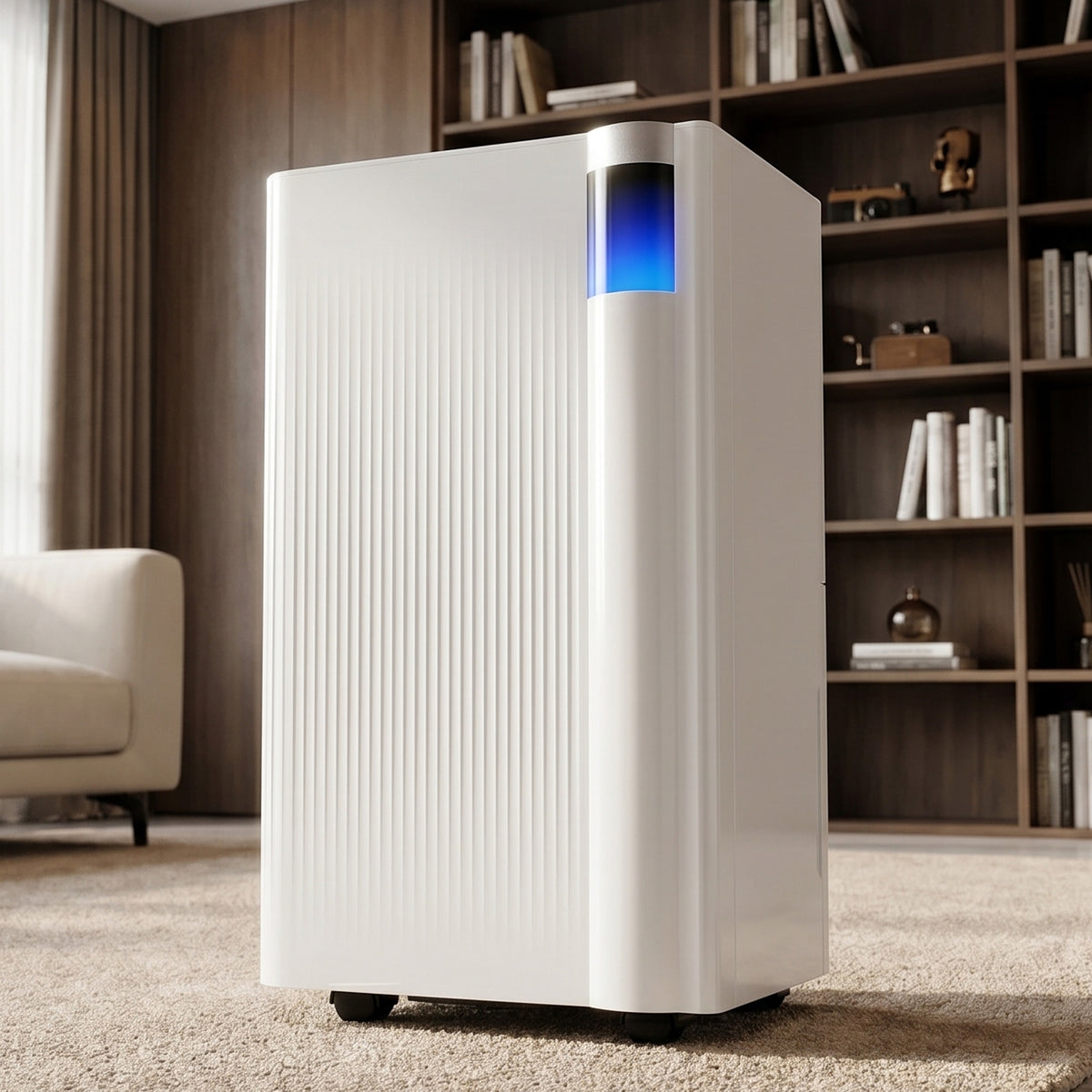 38 Pints Dehumidifiers for Home, 3000 Sq. ft Dehumidifier for Basement with Drain Hose, Quiet Dehumidifier for Bedroom, Bathroom, Large Room, 3 Modes, Intelligent Humidistat, Auto Defrost